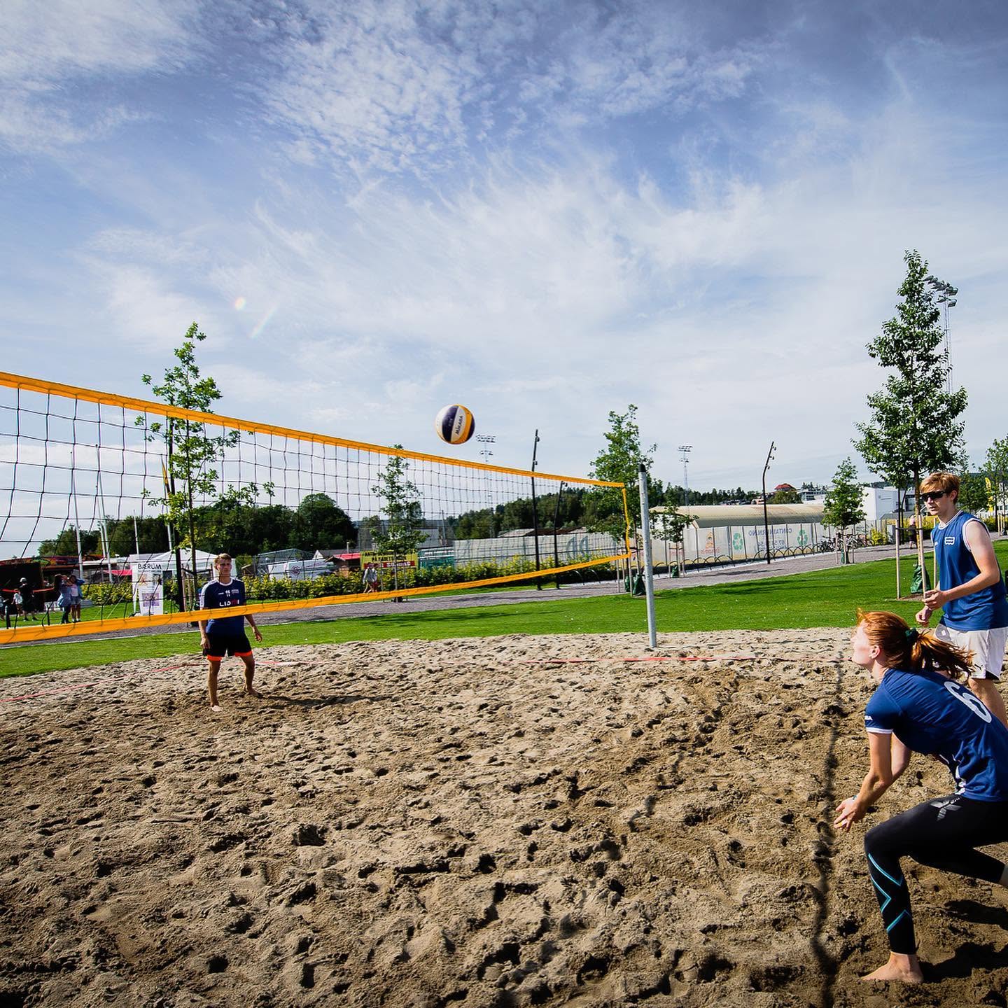 Kadettangen – sandvolleyballbane i Sandvika